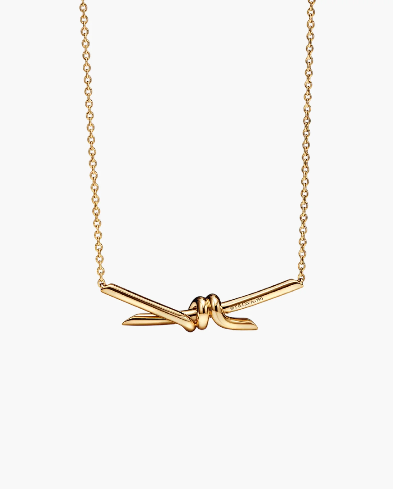 Tiffany T Square Bracelet in Yellow Gold